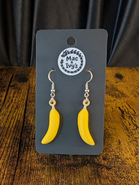 Banana Earrings