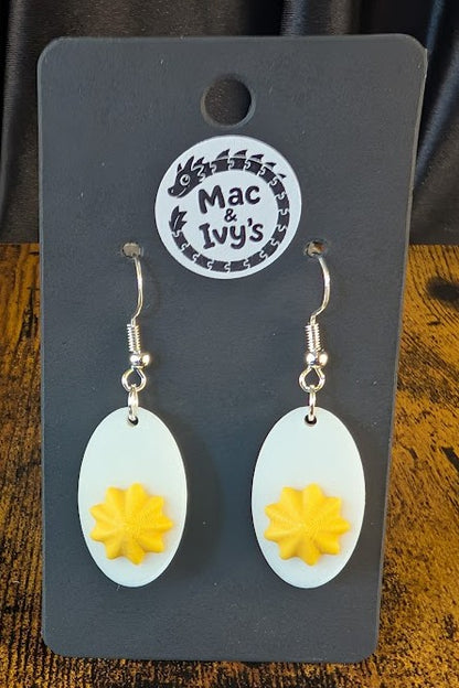 Deviled Egg Earrings