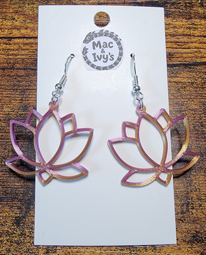 Lotus Flower Earrings