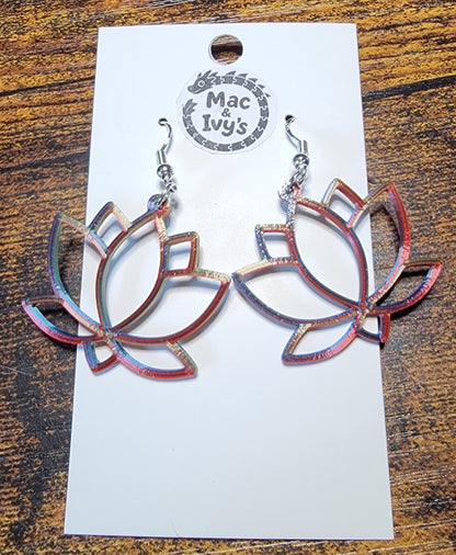 Lotus Flower Earrings