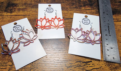 Lotus Flower Earrings