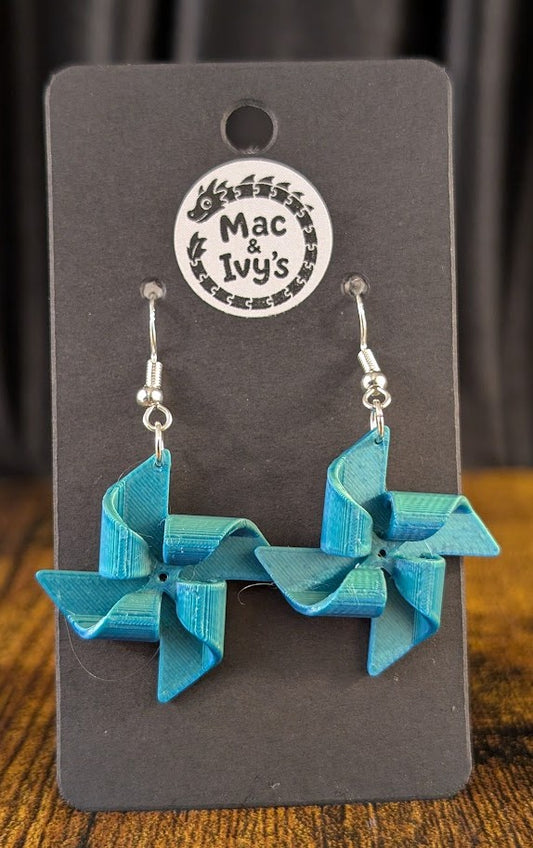 Pinwheel Earrings