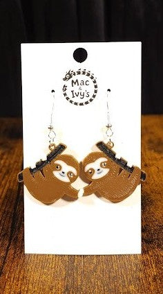 Sloth Earrings