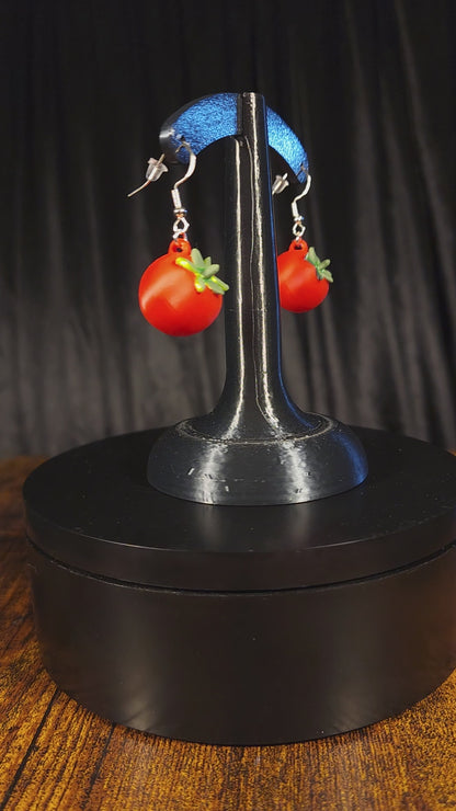 Tomato Earrings