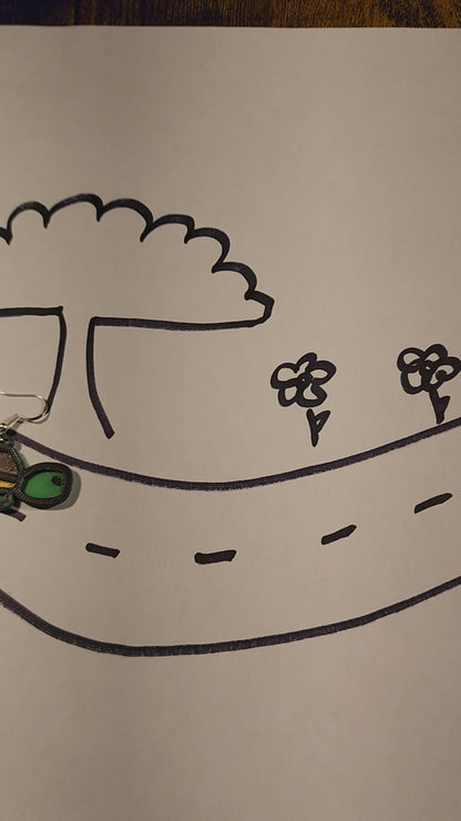 Mac's Original Tortoise Earrings